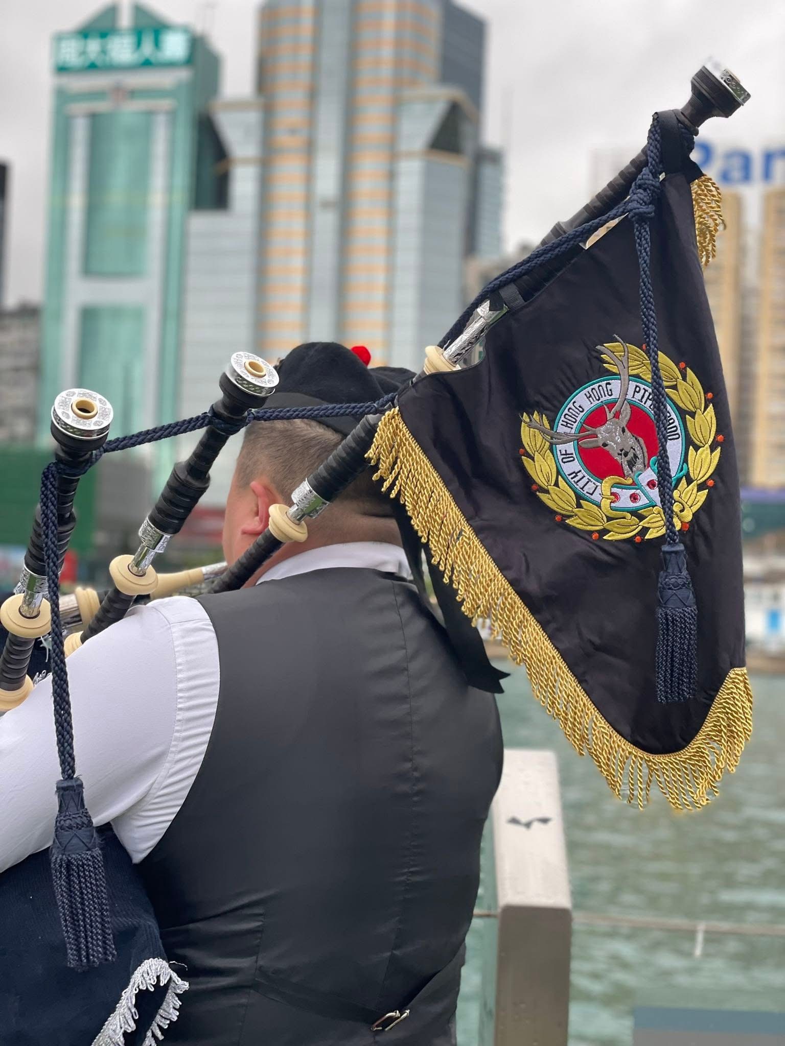 City of Hong Kong Pipe Band Performance 2